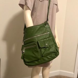 Franco Sarto green crossbody